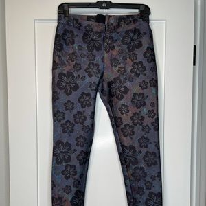 Cynthia Rowley Bonded Leggings in Purple Hibiscus